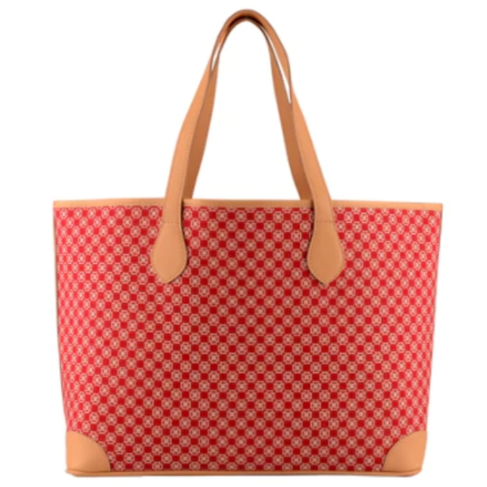 Dominie Luxury Isabella Canvas Shopper With Removable Clutch
